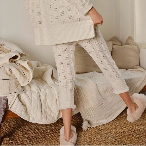 RARE! Free People Intimately knit lounge pant set - Picture 1 of 8